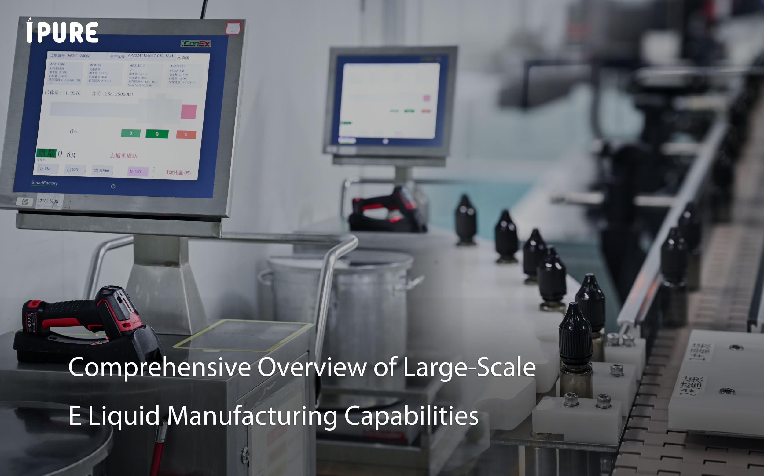Comprehensive Overview of Large-Scale E Liquid Manufacturing Capabilities